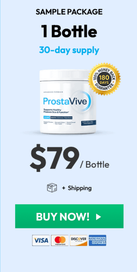 ProstaVive 1 bottle price